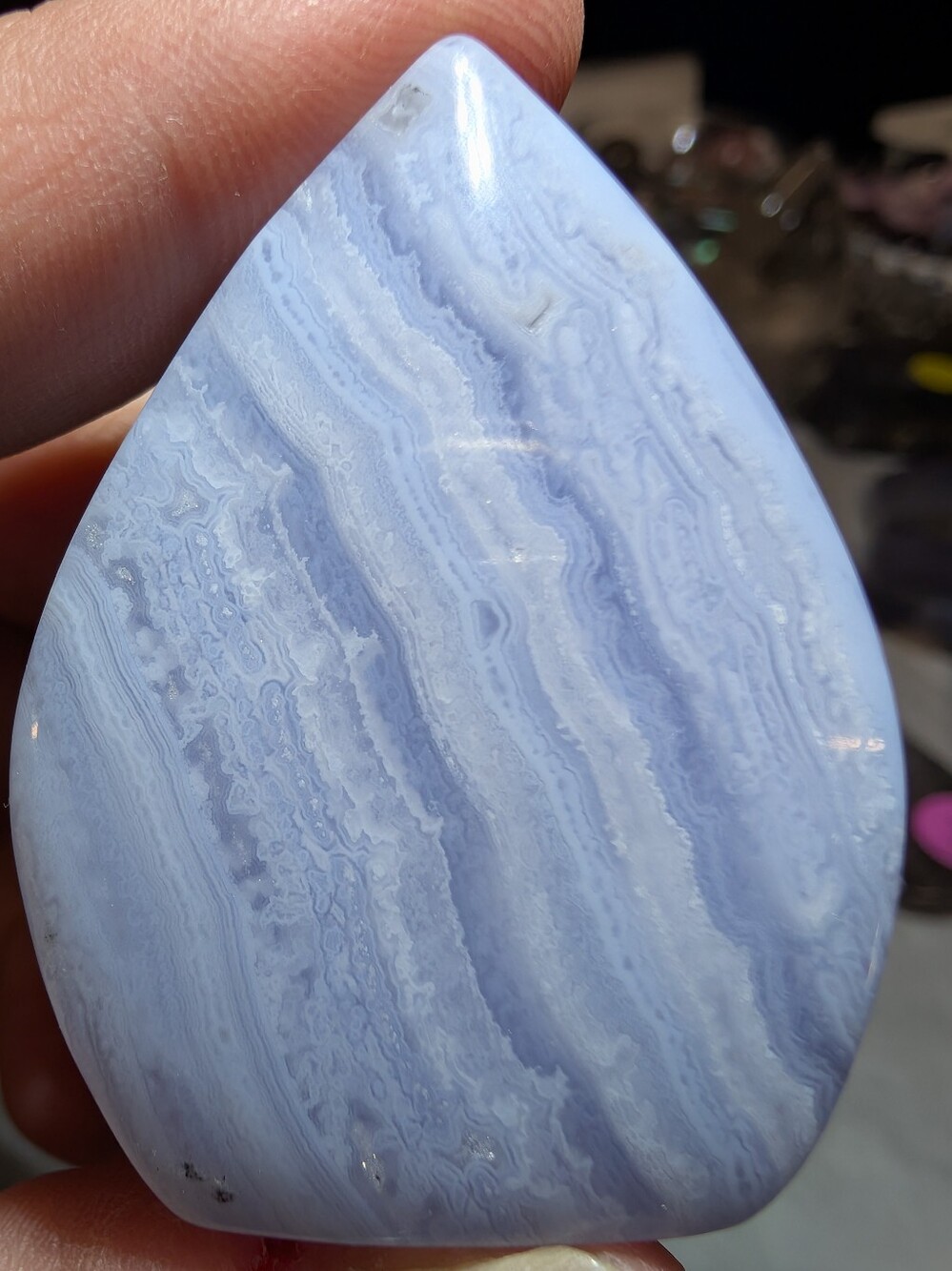 Blue Lace Agate Tear